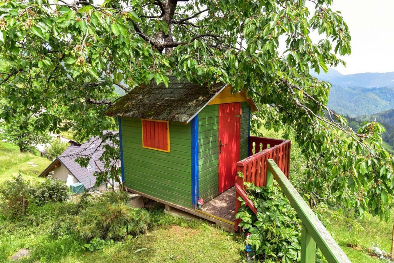 Ferienwohnung Pr' Grogori Zelezniki Exterior foto